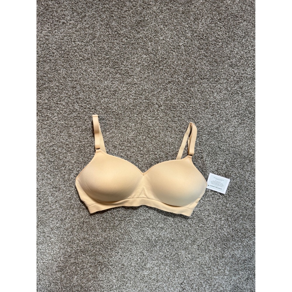 Fruit of the Loom BeyondSoft T-Shirt Bra Sand Beige Wirefree 36DD